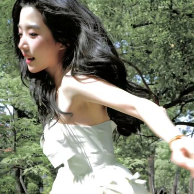 蓝色大丽花